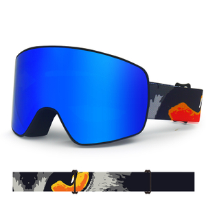 UV-beständige Skibrille für Erwachsene mit flexiblem Rahmen