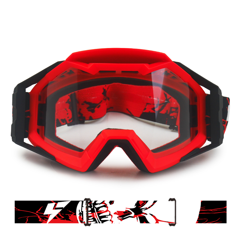 Klare kompatible Antibeschlag-Motocross-Brille
